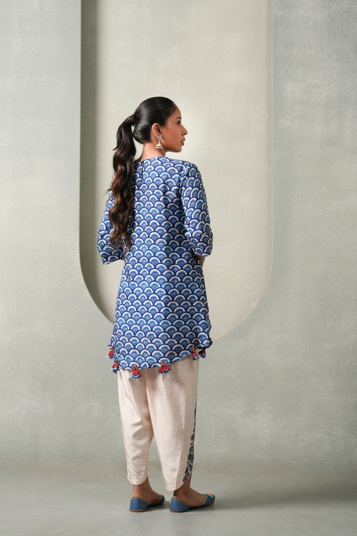 Varnika 2-Piece Co-ord Set with Latkans