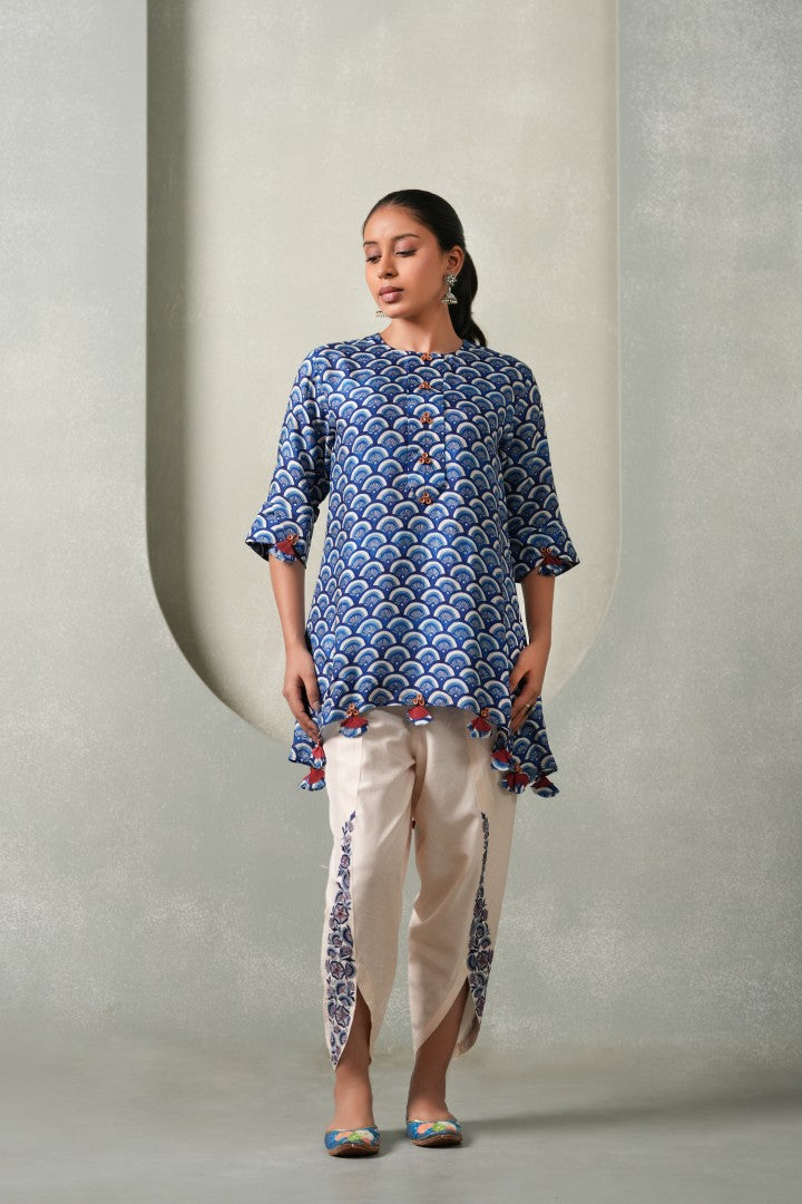 Varnika 2-Piece Co-ord Set with Latkans