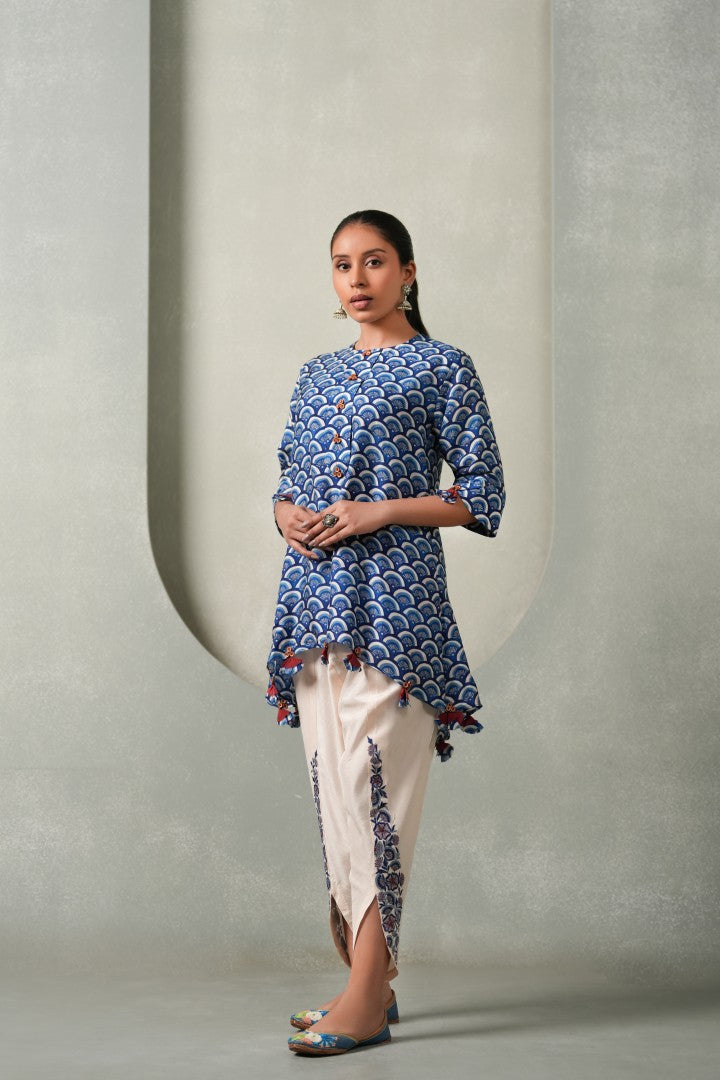 Varnika 2-Piece Co-ord Set with Latkans