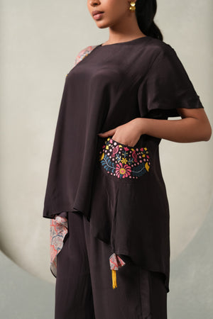 Aasira Embroided Co-ord Set with Pocket