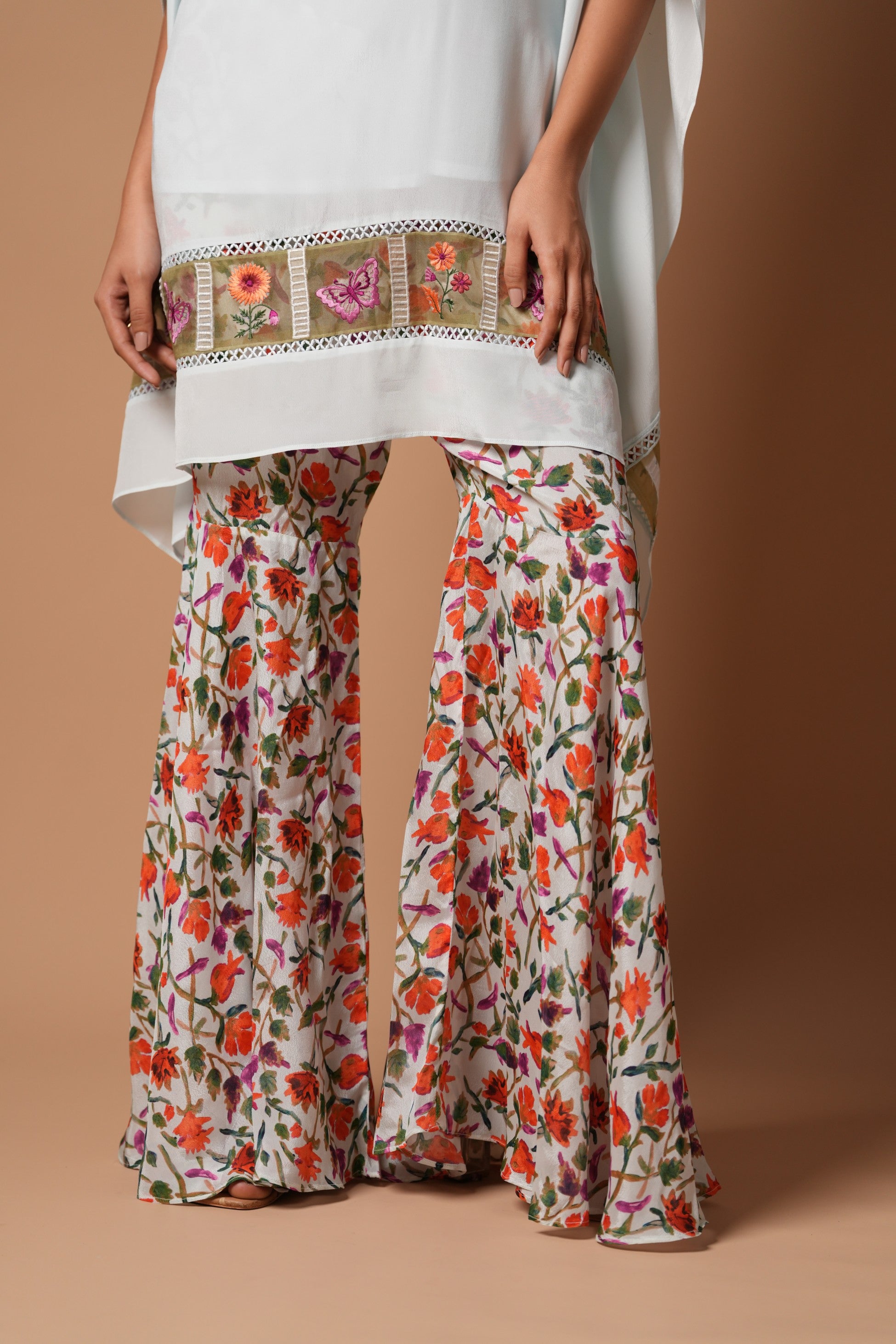 Pankhira 3-Piece Co-ord Set in Ice - Ice Blue