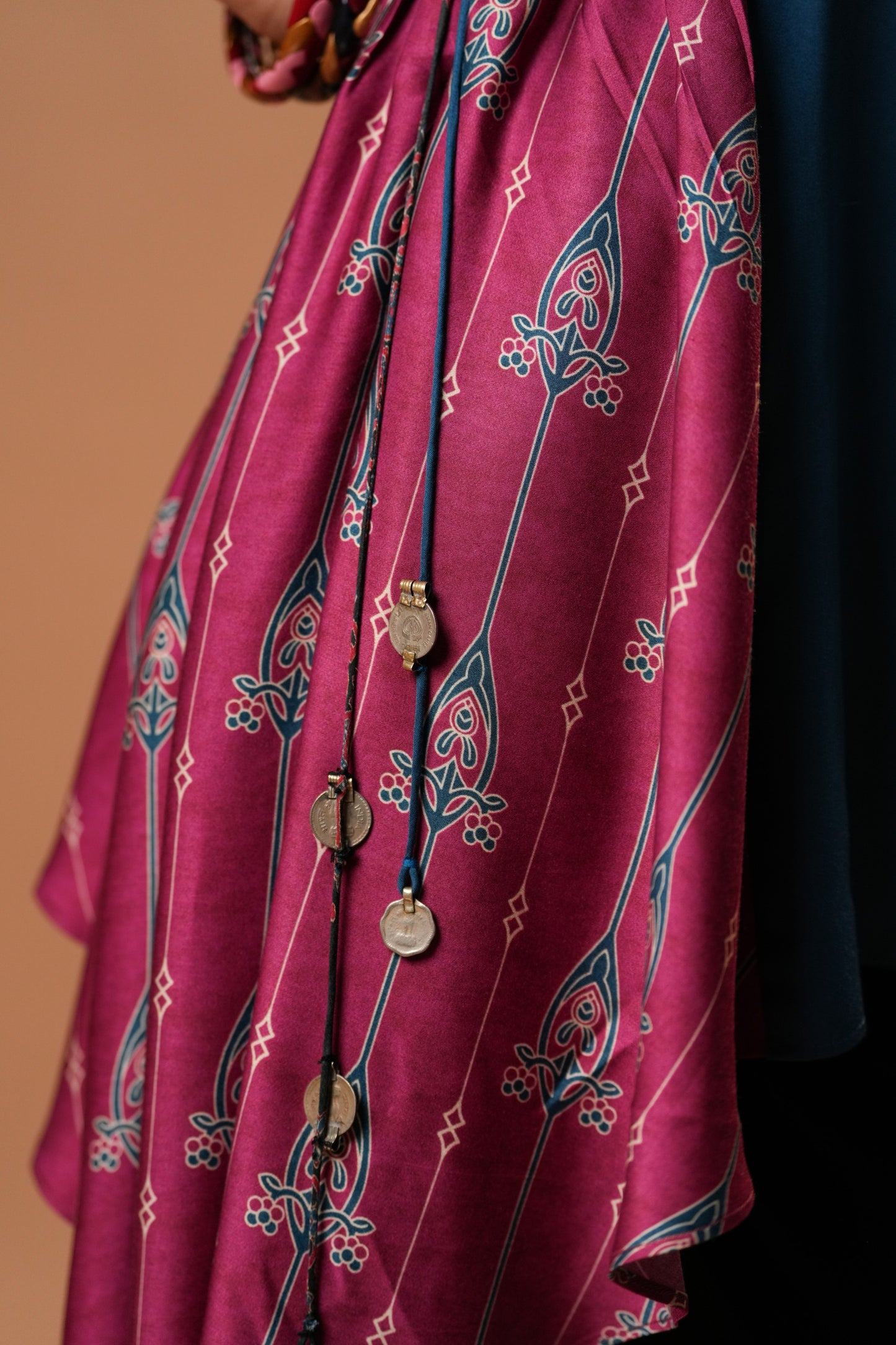 Mehreen Asymmetrical Printed Kurti with Sleeves