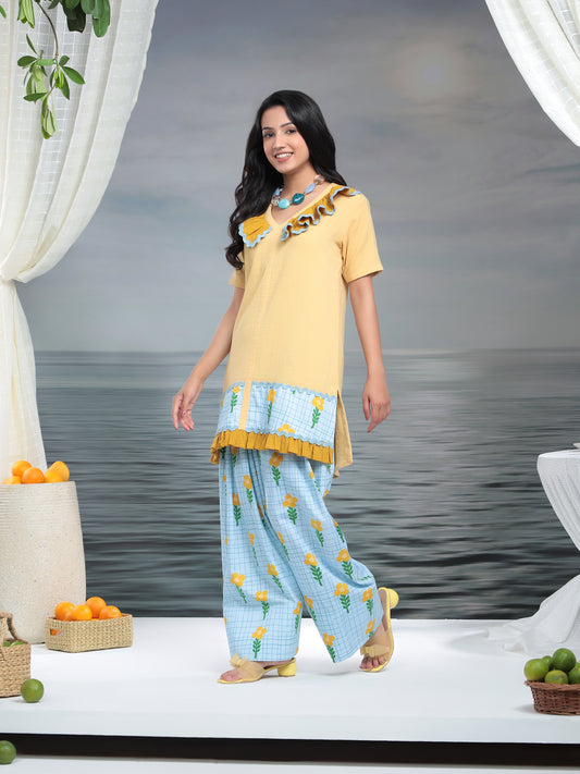 Basanti Co-ord Set