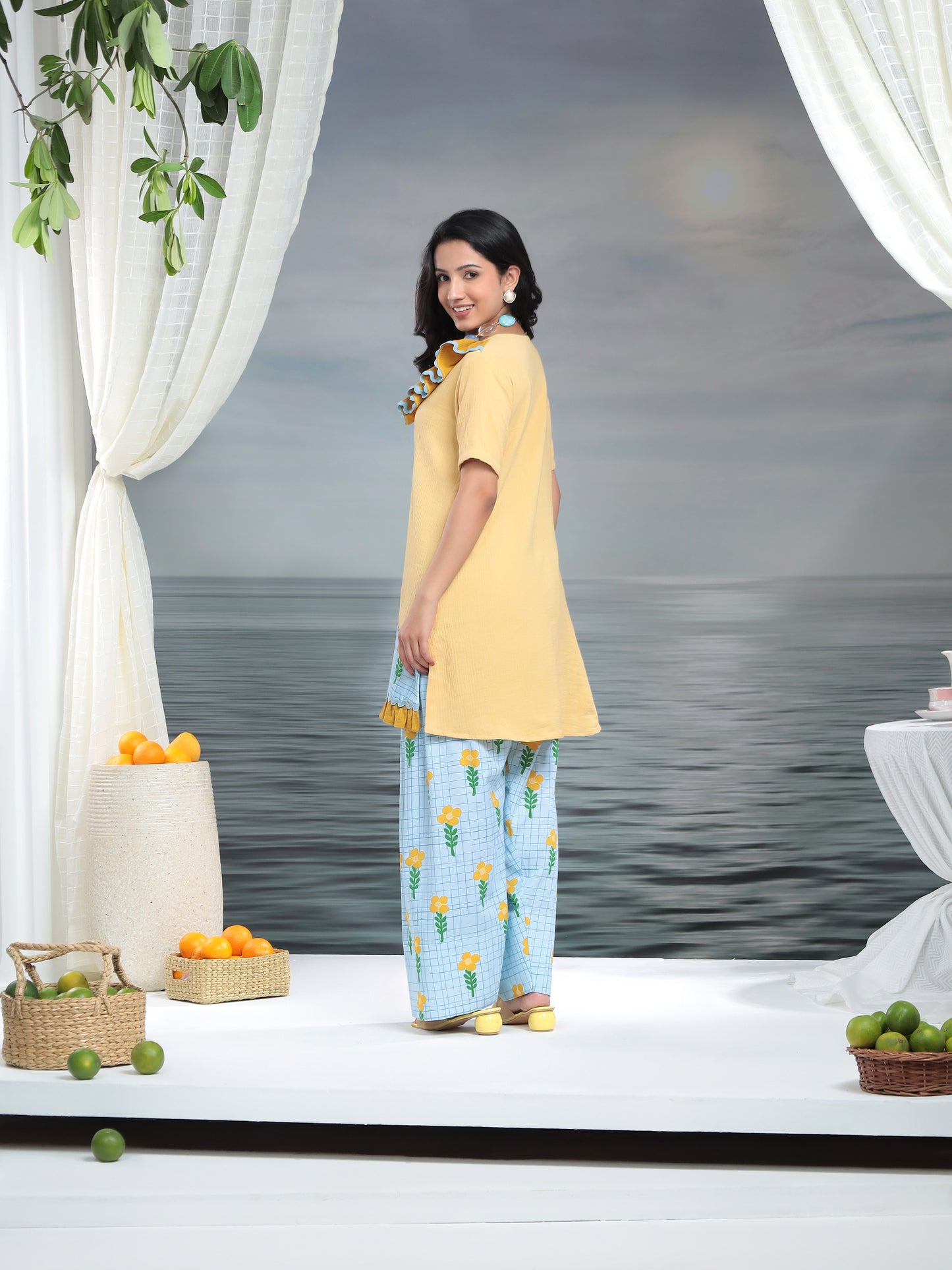 Basanti Co-ord Set