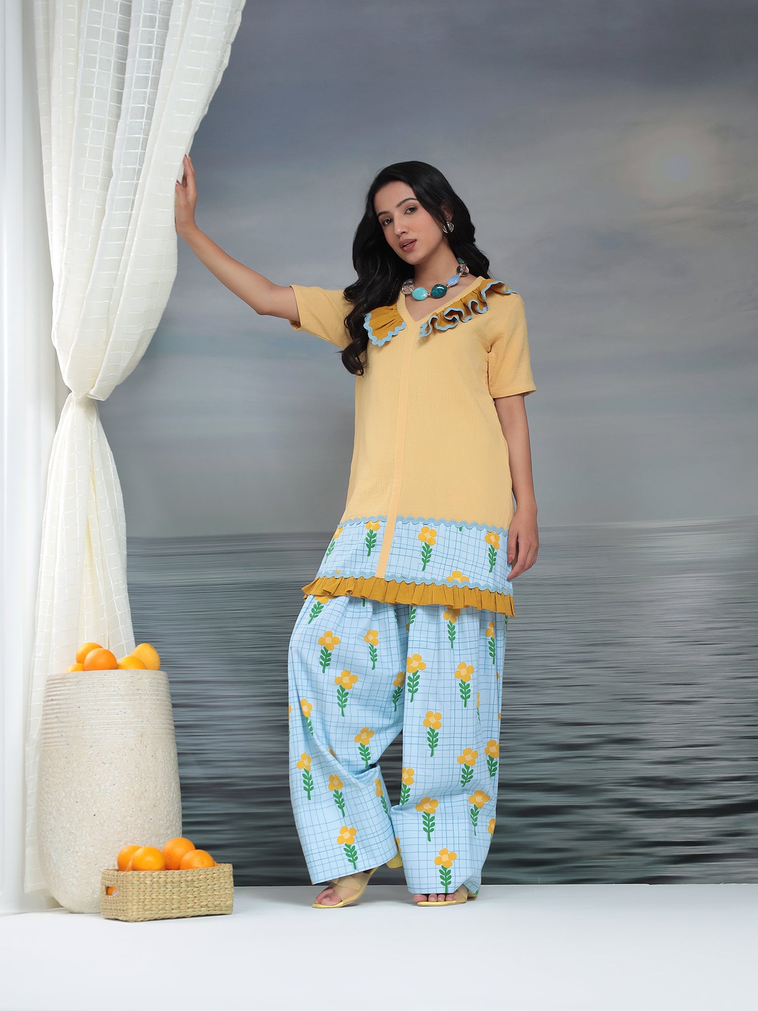 Basanti Co-ord Set
