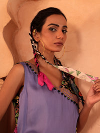 Aafreen Button Detail Top